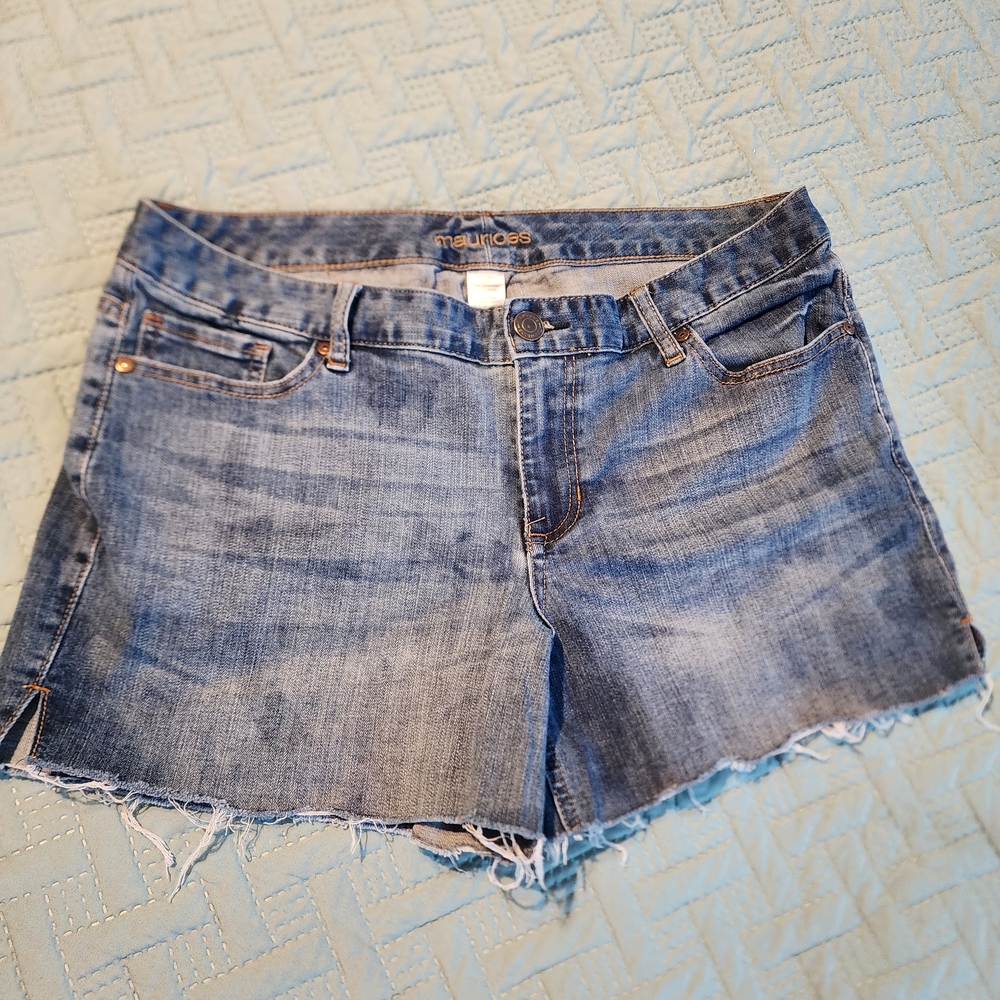 Maurices Blue Jean Shorts
